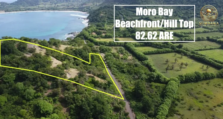 Plot 1 - Kertasari - Moro Bay - Beachfront/Hilltop - 82.62 ARE