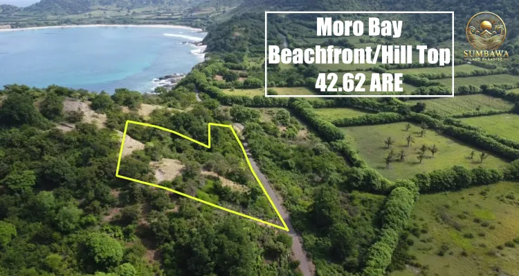 Plot 1 - Kertasari - Moro Bay - Beachfront/Hilltop - 42.62 ARE