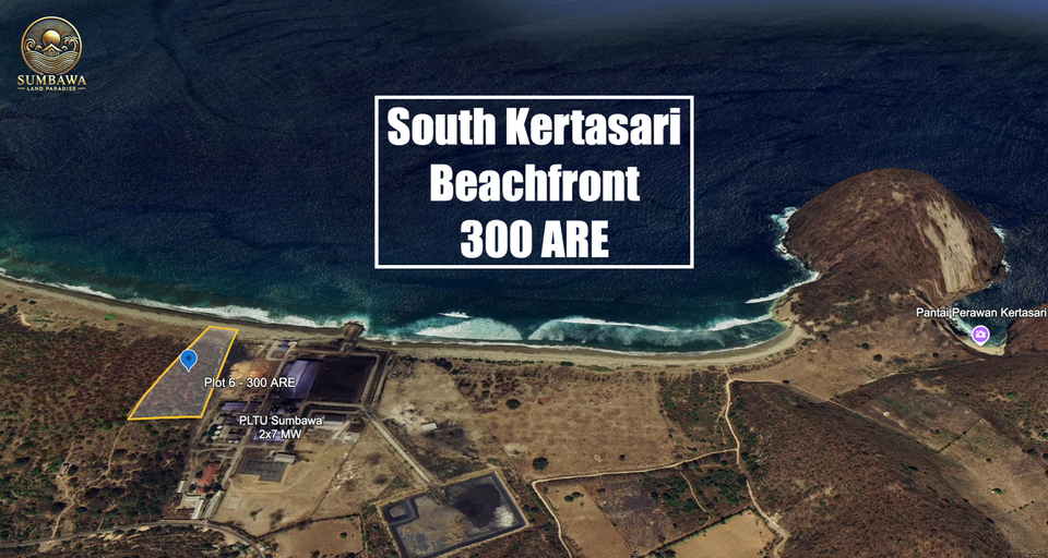 Plot 6 - South Kertasari - Beachfront - 300 ARE